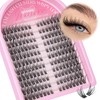 Wispy Lash Clusters Natural Cat Eye Cluster Eyelash Extensions 176Pcs
