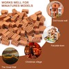 APOMOONS 100 Pcs Mini Bricks, Sim Micro Bricks for Garden,