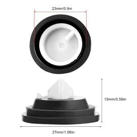 Uskerb Inlet Float Valve Diaphragm Washer Replacement Kit - Universal Compatible with All Siamp Valves, 5-Pack