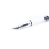 TWSBI Eco Black, F Nib Fountain Pen-Demonstrator, Piston, Tone Alloy