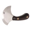 Leather Round Knife DIY One Piece Grinding Powder Steel Incisive