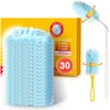 30 Count Duster Refills for Swiffer Duster with Extension Pole,