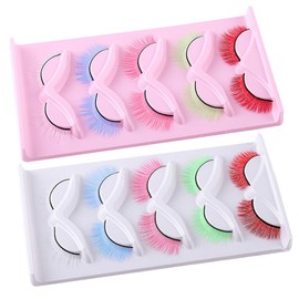 Healeved Fake Lashes Pack 2 Boxes Natural Wispy Lashes for Women Makeup Accessories Perfect for Special Occasions