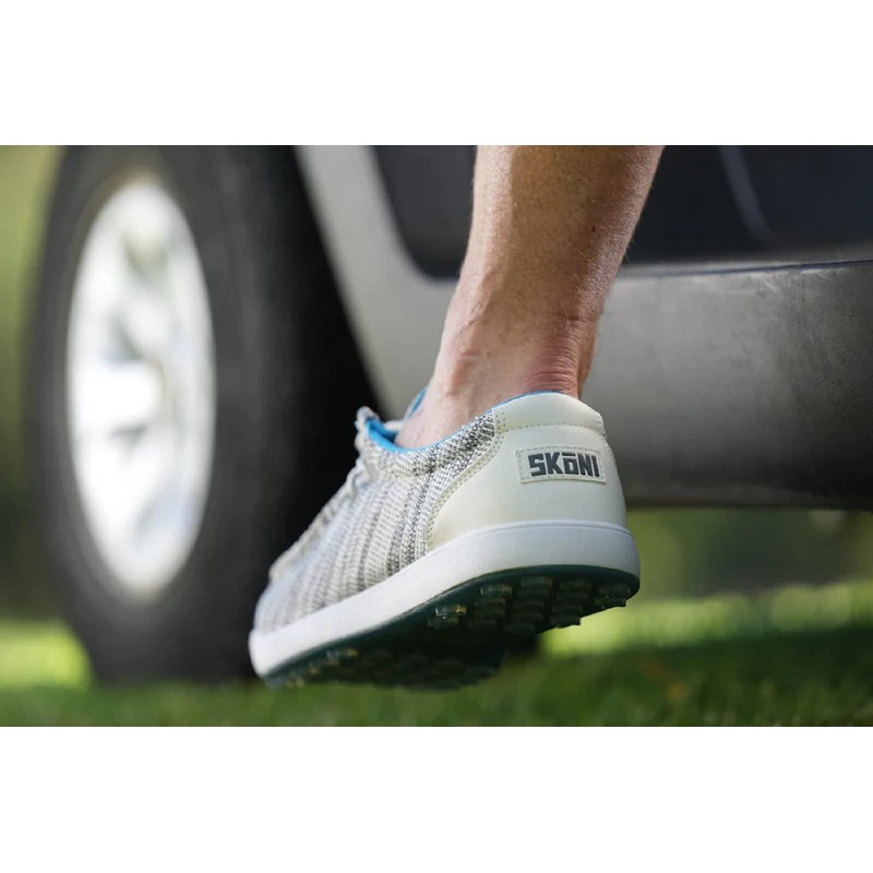 SKONI Men's Golf Shoe (Gray, 11.5)