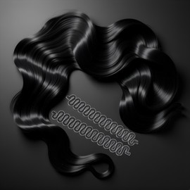 2Pcs Black Women Hair Braiding Tool Roller Hair Twist Styling Accessories simple and Styling Tools