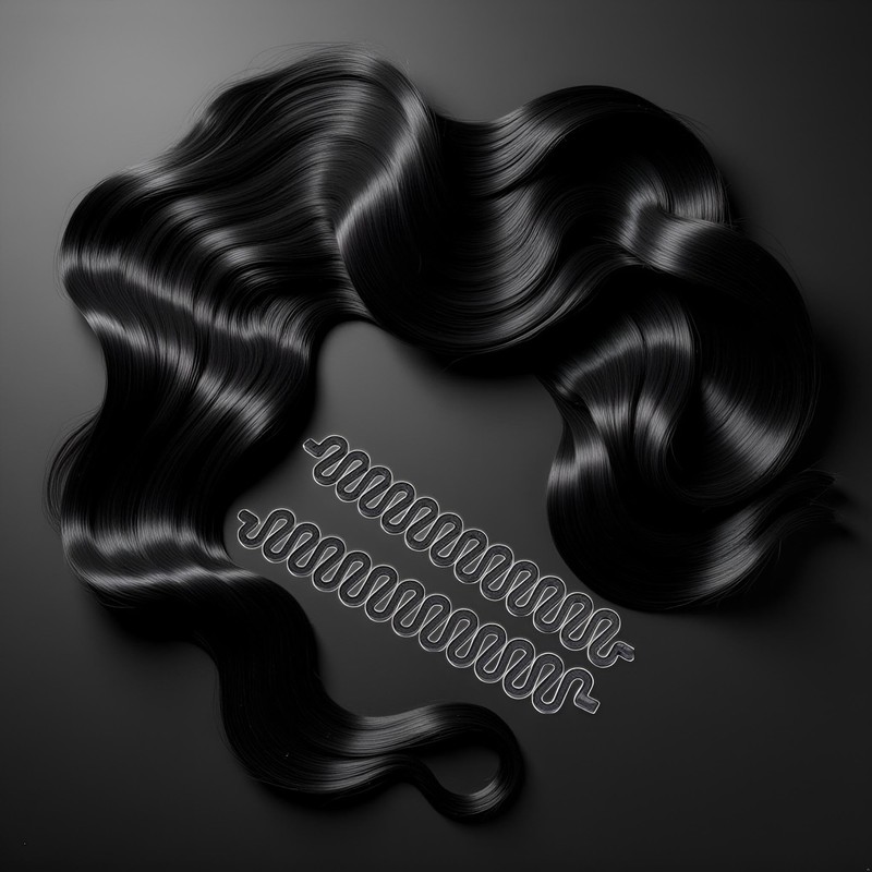 2Pcs Black Women Hair Braiding Tool Roller Hair Twist Styling