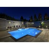 Solar Powered Motion Sensing Self-Contained Outdoor-Indoor LED Wall Step Security