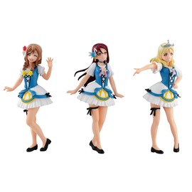 Bandai Gasha Portraits Love Live! Sunshine! ! 08 Gashapon 3 set mini figure toys