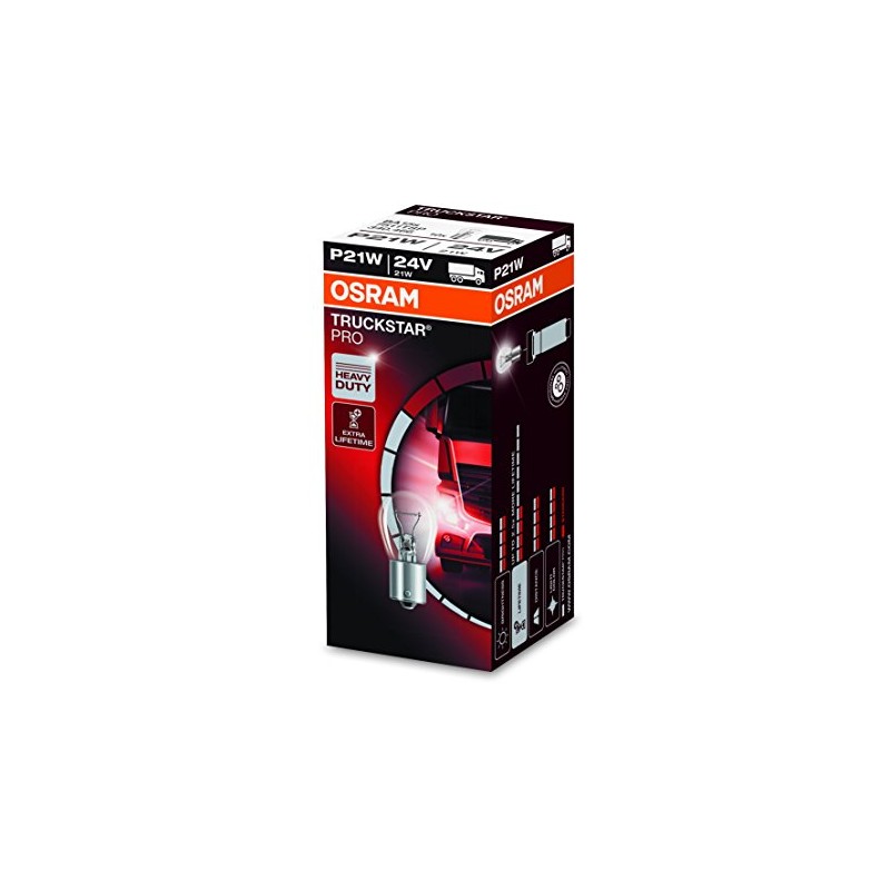 Osram 7511TSP TRUCKSTAR PRO P21W, parking light lamp, 7511TSP, 24