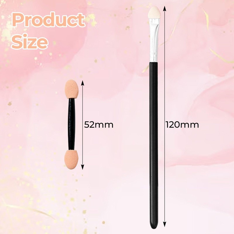 5 Pieces Single Sided Makeup Brushes and 5 Pieces Double