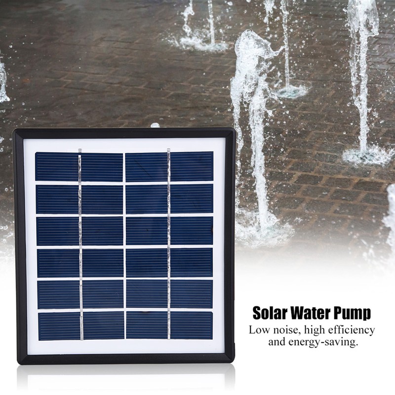1.5W miniature Brush Less Aquarium Fountain Pond Solar Submersible Water