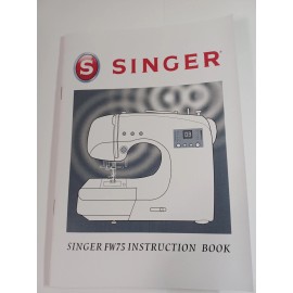 Singer FW75 Instruction Manual for Sewing Machine (reproduction)