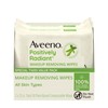 Aveeno Positively Radiant Alcohol Free Makeup Removing Face Wipes, Gentle