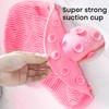 Shower Foot Massager Scrubber Mat, Foot Scrubber with Non-Slip Suction