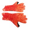 2pcs Soccer Gloves Nylon Polyurethane Fiber Latex Breathable Strong Grip