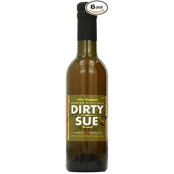 6-Pack Dirty Sue Premium Olive Juice Martini Mix 375ML (12.69oz)
