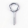 100x Heavy Duty 45mm Screw in Eye Hooks - Frame/Vine/Hook/Loop/Wall/Hangers
