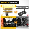 Nilight Car Door Step Universal Aluminum Latch Step for Car