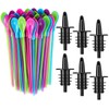 Sliner 6 Pcs Ice Syrup Precise Control Bottle Pouters 60
