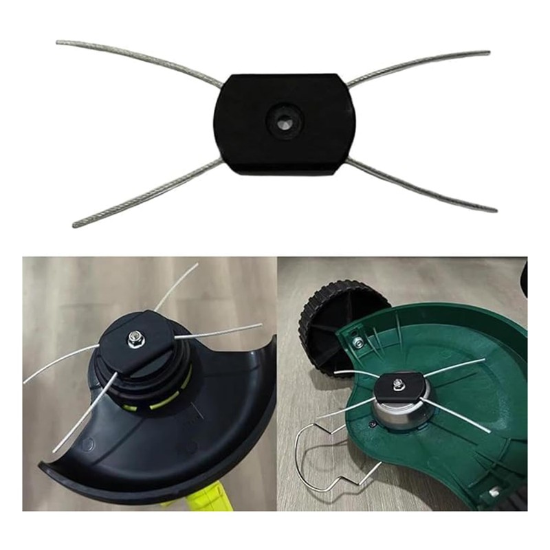 5Pcs Electric Weed Eater Head Replacement Steel Wire Line Spool,Universal