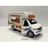 KinsFun Food Truck Die Cast Metal 5 inch Pullback Action