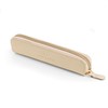 Antony Olivier Real Leather Pencil Case | White Pen Pouch