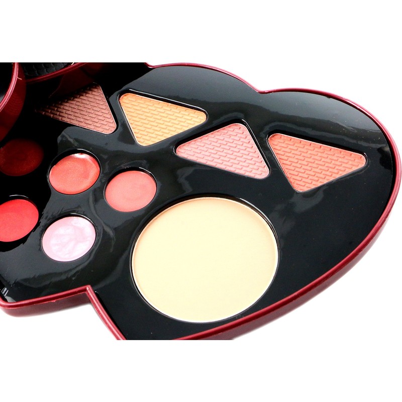 BR 1pc Deluxe Makeup Palette - Eyeshadow, Blush, Gloss, Mascara