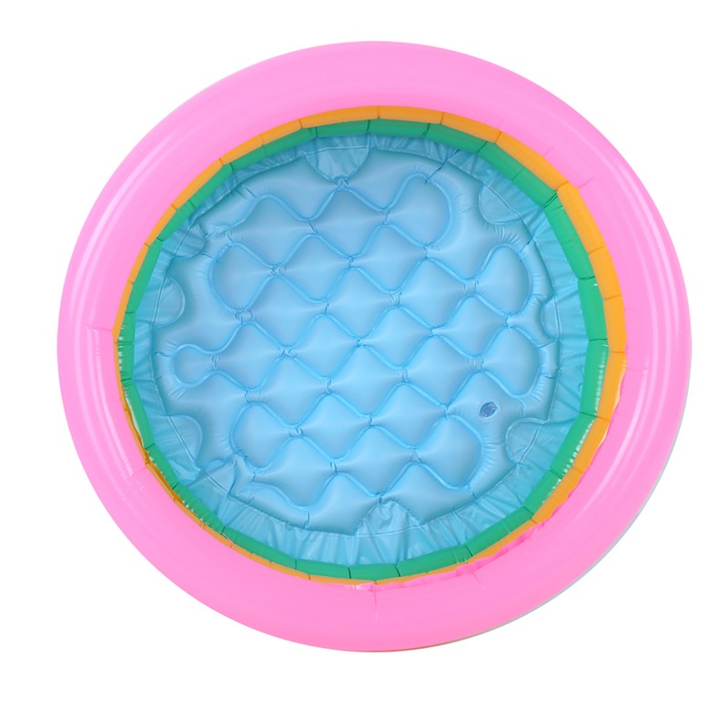 Children Soft Inflatable Swimming Pool Kids Boy Round Shape Bright