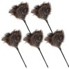 Ostrich Feather Duster 12 Inch Handheld Duster Supplies, Wooden Handle