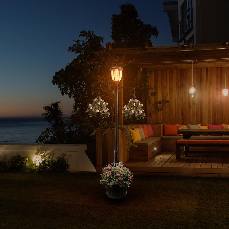 Kenw BRZ Sol Lamp Post