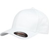 Flexfit 6277 Wooly Combed Twill Cap White