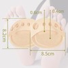 Metatarsal Pads Invisible Socks for Women and Men Soft Foot
