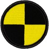 Crash Test Patrol Patch - 2" Diameter Round Embroidered Patch