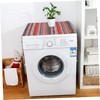 Operitacx Creative Printed Fridge and Washing Machine Cover Stylish Dust