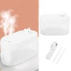 1L Portable Mini Mute Desktop Double Spray Humidifier with Ambient