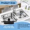 2 PCs Universal Bath Plug with Chain, Bathroom Sink Plug