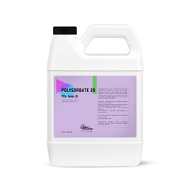 Polysorbate 20 Cosmetic Grade (946 mL / 32 Ounce) Liquid Solubilizer and Emulsifier for Oil-in-Water Tween 20 Humectant for Skin Care Products by Talsen Chemicals