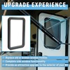 HECASA 12" x 21" Entrance Door Window Frame For RV