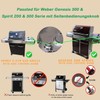 WELL GRILL 91360 Electronic Igniter Kit Replacement for Weber Spirit