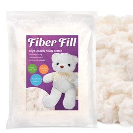 NAMOON 300g Cotton Stuffing, Natural Cotton Filling for Stuffed Animals, Stuffing for Crochet, Soft Pillow Stuffing for Crochet Animals, Cushions Stuffing DIY Crafts