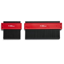 BUILDSOMETHING Contour Gauge 10" & 5" - Adjustable Profile Gauges for Flooring, Siding, Tile & More - Premium Carpentry Tools - 2 Pack