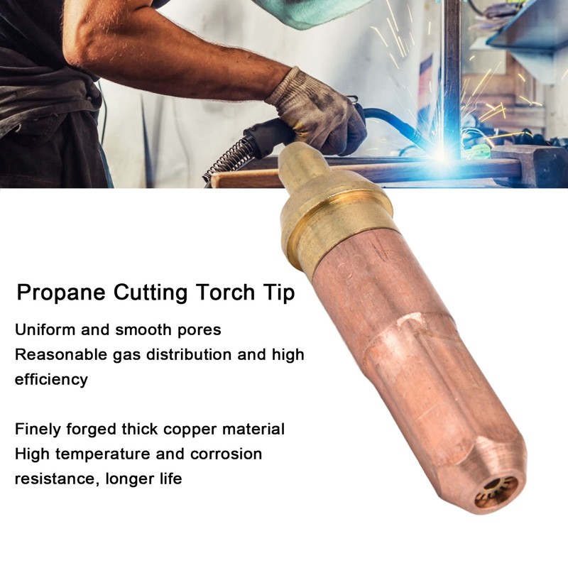 5Pcs Propane Cutting Torch Tips Plum Ring Shape Consumables Accessories