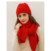Winmany Women's Winter Knitted Hat Scarf Set Leopard Beanie Hat