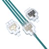 Waterproof Wire Connectors Quick Inserted IP68 Moisture Guard Weatherproof Single-core