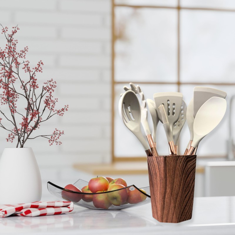 11-Piece Silicone Kitchen Utensils Set Heat Resistant, Non Stick, BPA