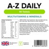 Complete A-Z Daily Multivitamin 2-Pack 180 Tablets Men/Women Multi Vitamin