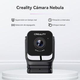 Creality Cámara Nebula, Cámara de impresora 3d, función de visión nocturna, impresión de monitoreo las 24 horas, campable Sonic PAD/nebula PAD/Ender 3 V3 ke/CR 10 se/halot Mage Pro