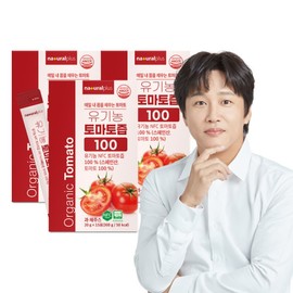 (Total 45 pouches) NFC Cold-Pressed Organic Tomato Juice 100ml, 3 boxes of 15 pouches each / Tomato concentrate / (총 45포) NFC 착즙 유기농 토마토즙 100 15포 3박스  토마토 원액 주스