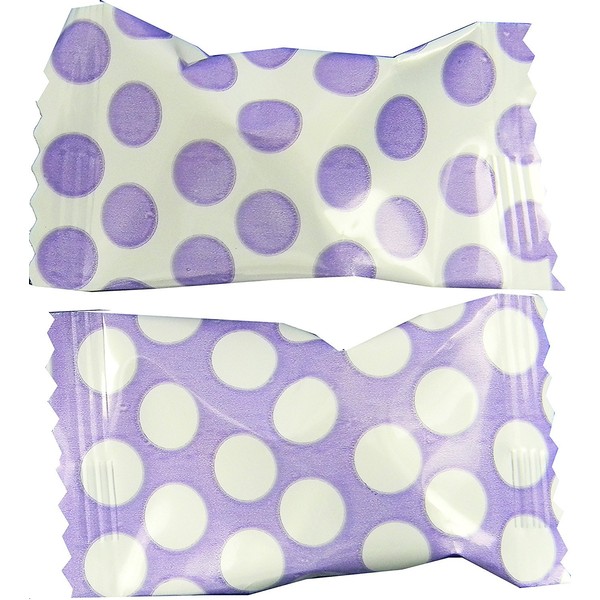 Party Sweets Big Dots Lavender Buttermints by Hospitality Mints, Appx