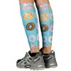 Zensah Standard Compression Leg Sleeves, Donuts, Small/Medium